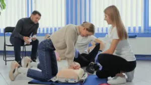 Reanimatie onderdeel van de cursus